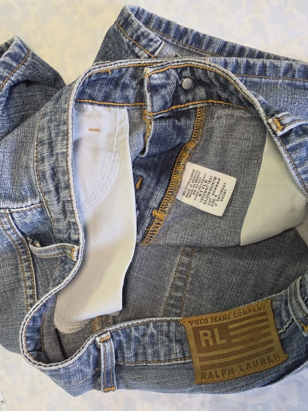 Ralph Lauren Light Blue Relaxed Shorts